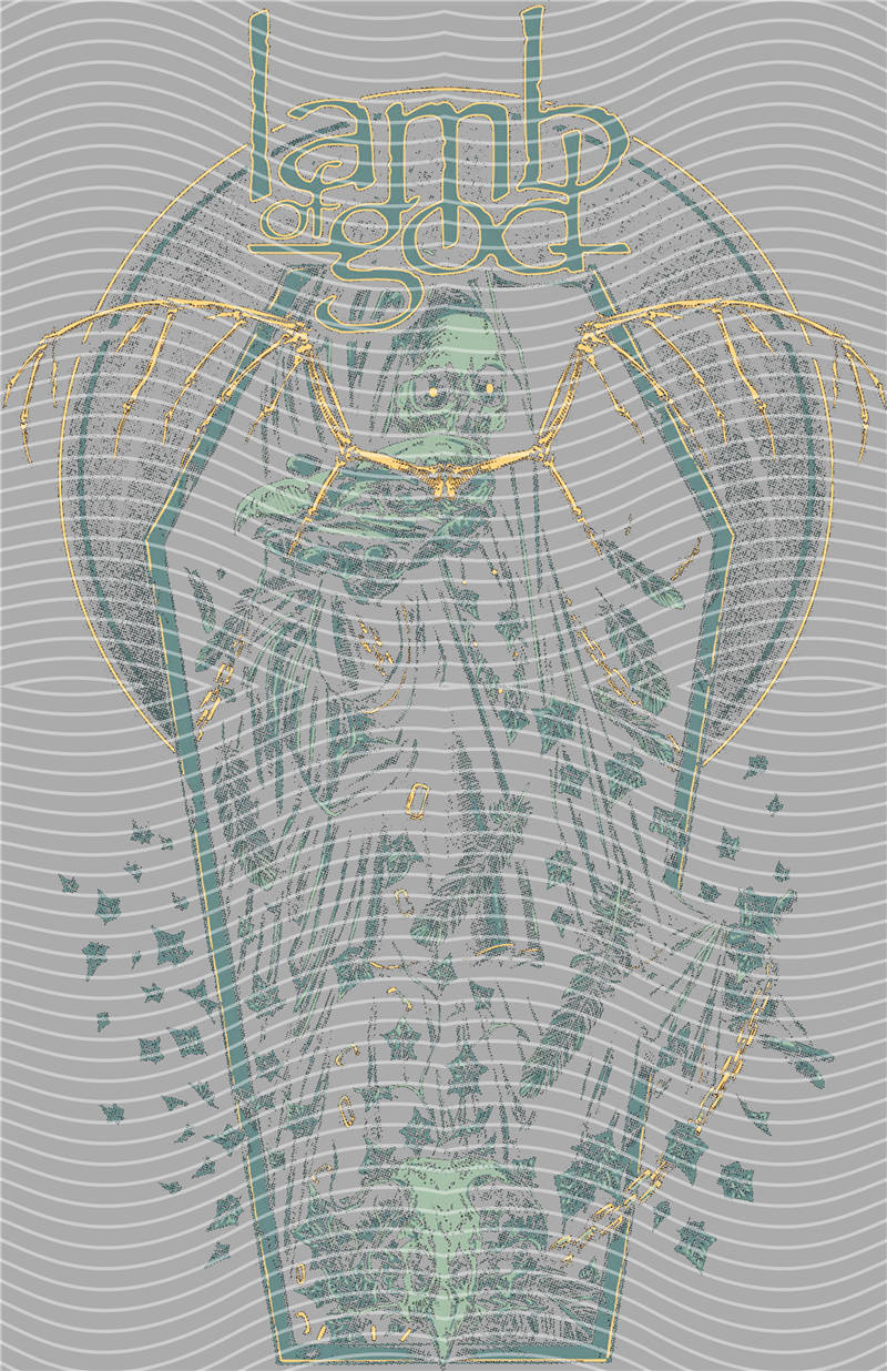 Metal band half tone-MB 68